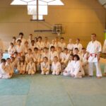 Groupe Enfants avec Romain LAFITTE et Sensei HOSHIRO