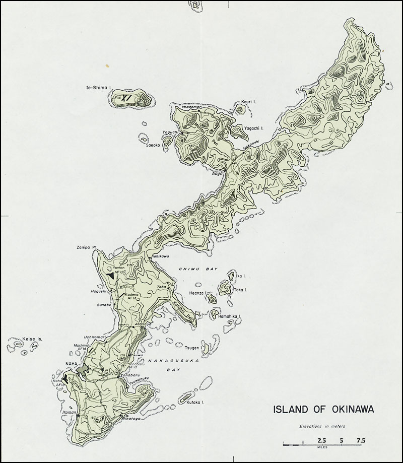 Ile d'Okinawa (Japon)